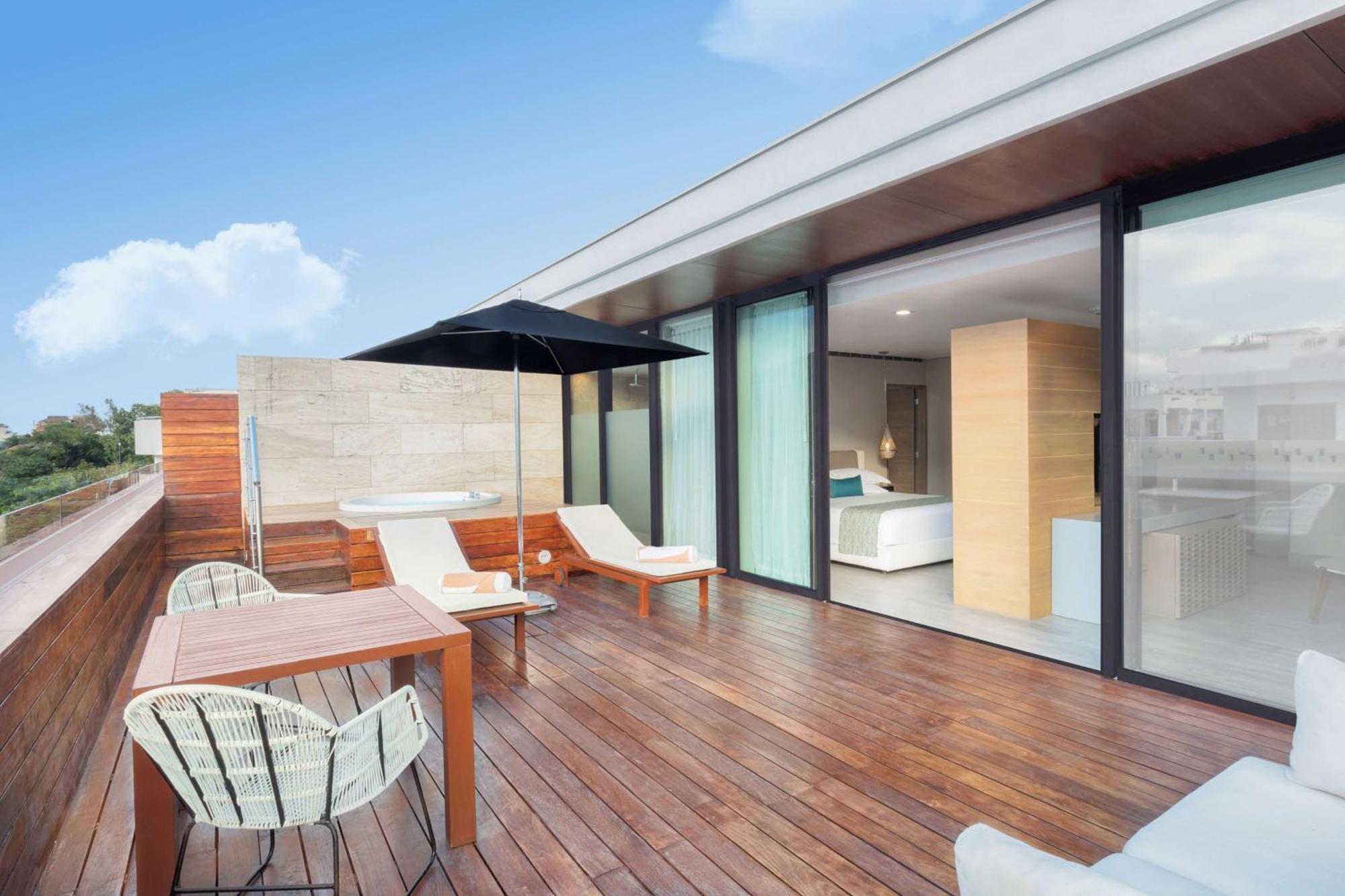 The Yucatan Playa Del Carmen, Adults Only, Tapestry Collection By Hilton Hotel Buitenkant foto